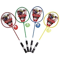 Ens. de racquet pour badminton d'Atomica #50027 Badminton pour 4 joueurs