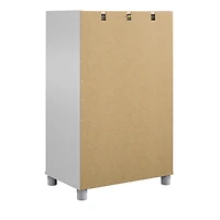 Systembuild Evolution Lory Framed 2 Door/1 Drawer Base Cabinet, White