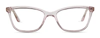 Colour Block Womens Prescription Eyeglasses, Vcwc19, Pink Crystal, 51-17-135