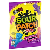 Sour Patch Kids Berries Candy, Sour then Sweet, Gummy Candy, 150 g