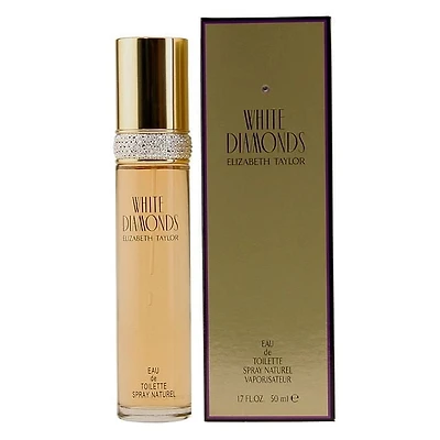 White Diamonds By Elizabeth Taylor pour femme - Eau de Toilette vaporisateur 50ml