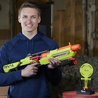 Nerf Rival - Foudroyeur Jupiter XIX-1000 Série Edge avec cible et 10 balles