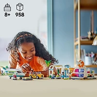 LEGO Friends L’aéroport et l’avion de Heartlake City 42656 Ensemble de construction (958 pièces)