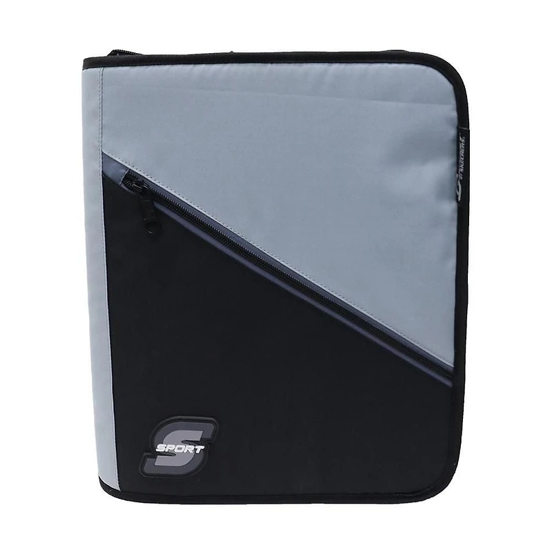 3.8cm 3 Classeur avec fermeture à glissière