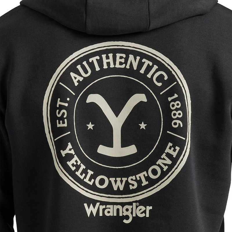 Wrangler Yellowstone Graphic Hooded Sweatshirt