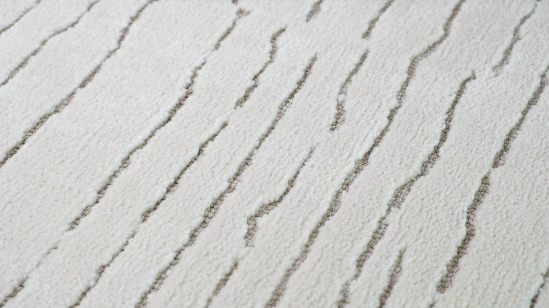 Rug Branch Tapis d'intérieur touffeté à la main moderne bohème gris beige Maya