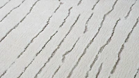 Rug Branch Tapis d'intérieur touffeté à la main moderne bohème gris beige Maya