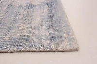 ECARPETGALLERY 4'8" x 6'10" Transitional Galleria Hand-knotted Area Rug for Living Room, Dining Room and Bedroom in Blue