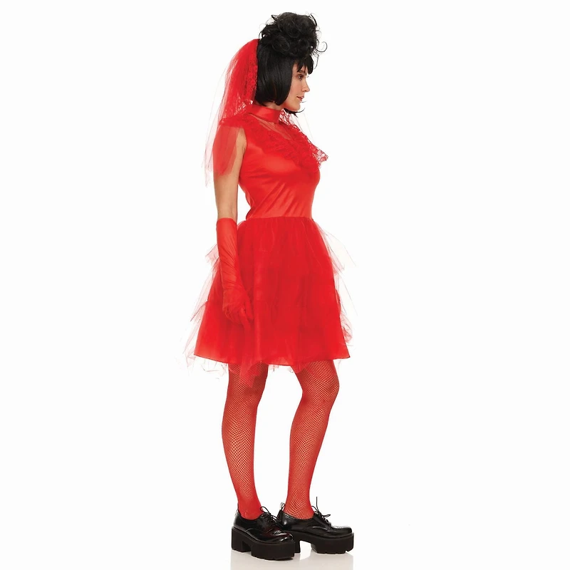 Adult Red Goth Dress Costume