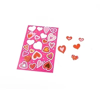STICKERS-DEEP PINK, 4 sheets as a set