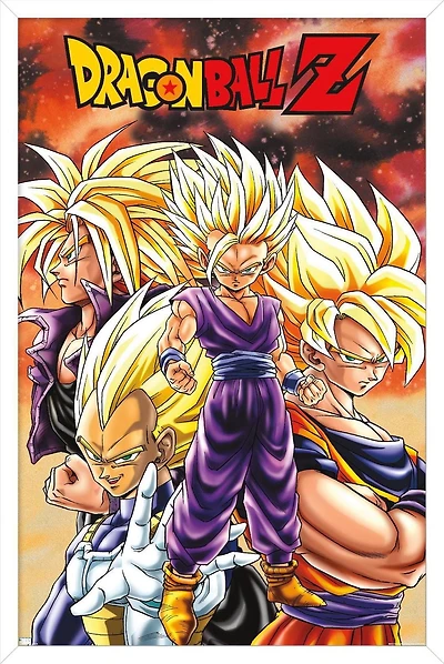 Dragon Ball Z - Saiyans Wall Poster