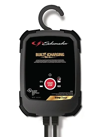 Schumacher Electric Chargeur et mainteneur de batterie de voiture 3 en 1 entièrement automatique, 8 ampères, 12 volts, SC1302 Chargeur automatique 8A 12V