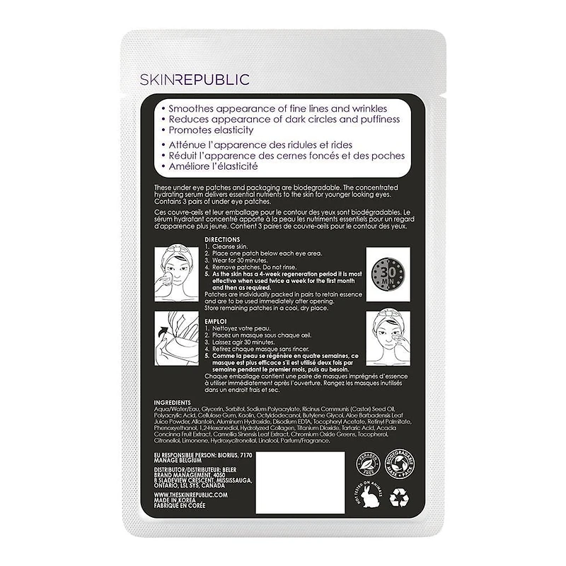 Skin Republic Collagen Under Eye Patch