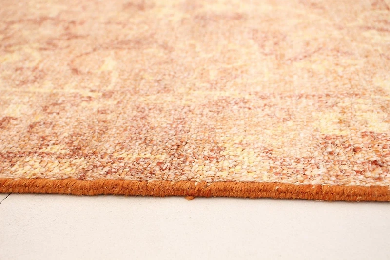 ECARPETGALLERY 5'0" x 7'10" Transitional Jules Oushak Hand-knotted Area Rug for Living Room, Dining Room and Bedroom in Brown