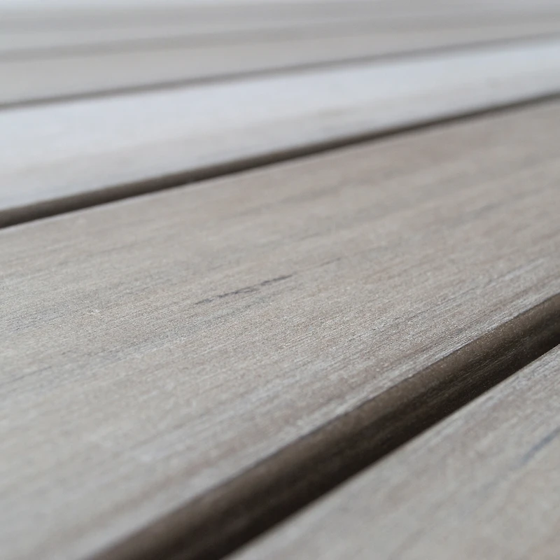 CorLiving Gallant Aluminum and Plastic Sun Bleached Outdoor Dining Chairs Set of 2