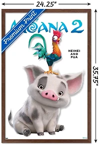 Disney Moana 2 - Série de longs métrages Heihei et Pua