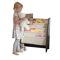 KidKraft Sling Bookshelf - Natural & Espresso
