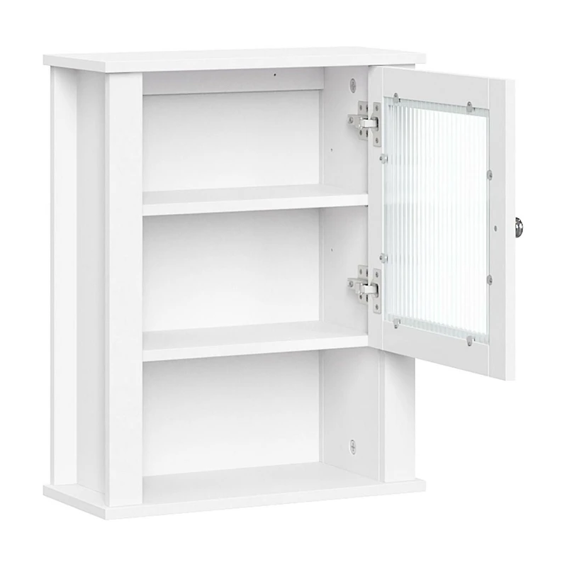 RiverRidge Home Prescott Single Door Wall Cabinet - White