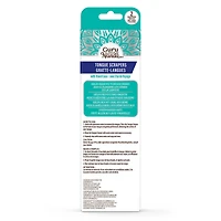 GuruNanda Assortiment de Gratte-Langues en Cuillère et en U avec Étui de Voyage, Acier Inoxydable, Sans BPA, pour Tous les Âges
