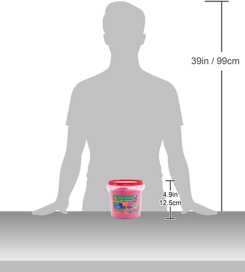 Le Sable Magique Seau 1 KG