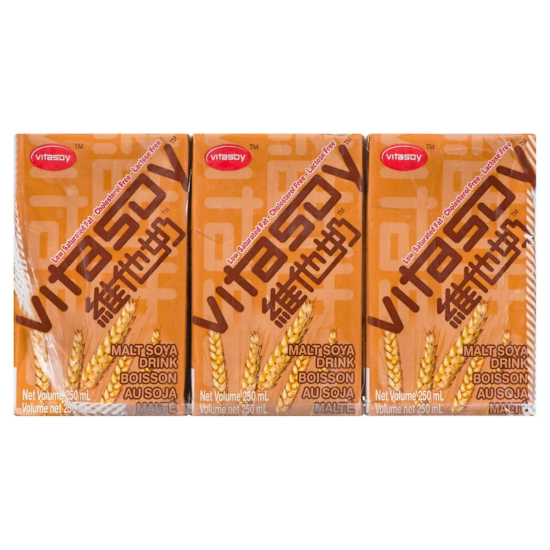 Vitasoy Malt Drink 6 x 250 ml