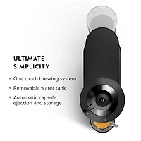Nespresso Vertuo Next Coffee and Espresso Machine by De'Longhi, Matte Black, 7 cup sizes