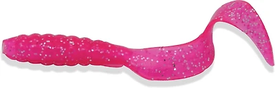 Mister Twister 4T7M 61S Curly Tail 4" Neon Pink, Curly Tail 4" Neon Pink