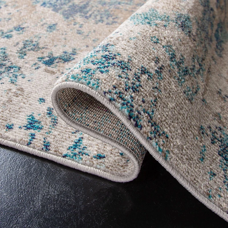 SAFAVIEH Madison Oscar Abstract Distressed Area Rug