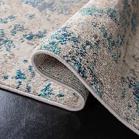 SAFAVIEH Madison Oscar Abstract Distressed Area Rug
