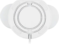 Wasserstein Adjustable Stand for Google Nest Hub Max - Made for Google Nest (Chalk)<br>