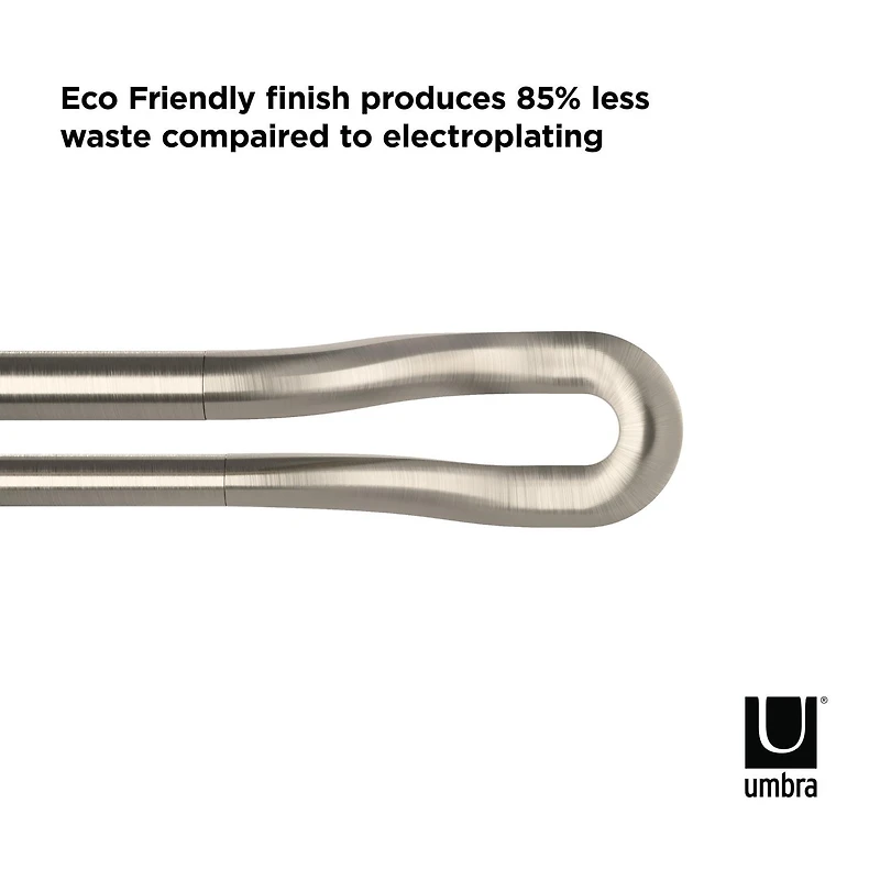 Umbra Midnight Expandable Double Blackout Curtain Rod