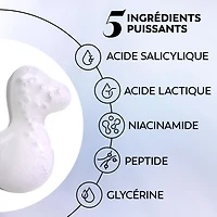 Super sérum réparateur de nuit 5 en 1 de Olay Sérum léger renouvelant pour le visage  Soin de la peau correcteur de rides avec acide salicylique, niacinamide, acide lactique, glycérine, peptide 50ML