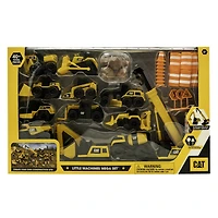 Jouets de construction CAT, Coffret Méga Little Machines – plus de 40 pièces. Toutes les Pièces Sont Moulées à partir des mêmes Plastiques « Cat Tough » que l’on Retrouve dans les plus grands Jouets,J