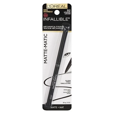 L'Oréal Paris Infallible Matte-Matic Eyeliner, 1 un, 280 mg