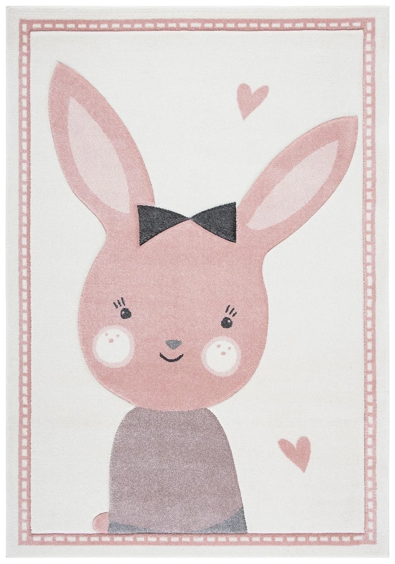 Safavieh Carousel Kids Clark Shy Bunny Area Rug