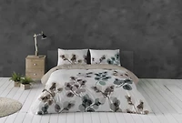 Gouchee Home Ona Leaf Print Cotton Duvet Cover Set