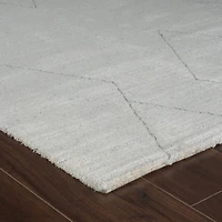 Rug Branch Casa Abstract Indoor Area Rug, Beige Cream, Boho - Living Room, Bedroom, Dining Room