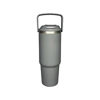 MAINSTAYS 30OZ STAINLESS STEEL TUMBLER GREY, 30OZ STAINLESS STEEL TUMBLER GREY