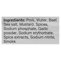 Grimm's Naturally Smoked Original Bavarian Smokies, 450 g