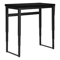 Monarch Specialties Computer Desk, Home Office, Standing, Adjustable, 48"l, Work, Laptop, Metal, Laminate, Black, Contemporary, Modern