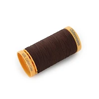 GÜTERMANN Cotton 50wt Thread, 250m, Black, Strong & Lustrous for Sewing