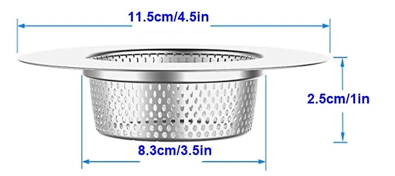 Sunwealth Universal Sink Strainer / Drain Catches