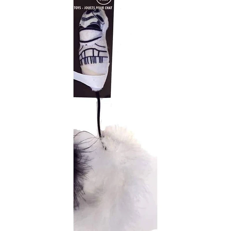 Silver Paw Star Wars Storm Trooper and Darth Vader Mice