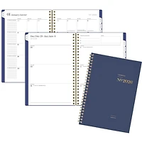 Agenda hebdomadaire Cambridge Workstyle Classic Navy 2026