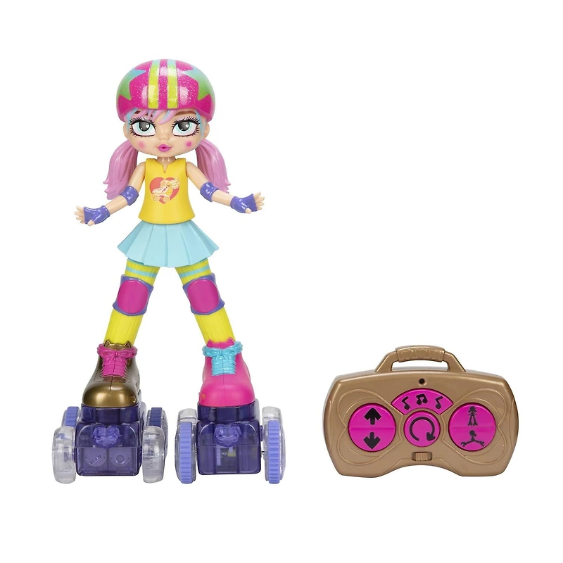 Rock 'n Rollerskate Rainbow Riley RC Doll