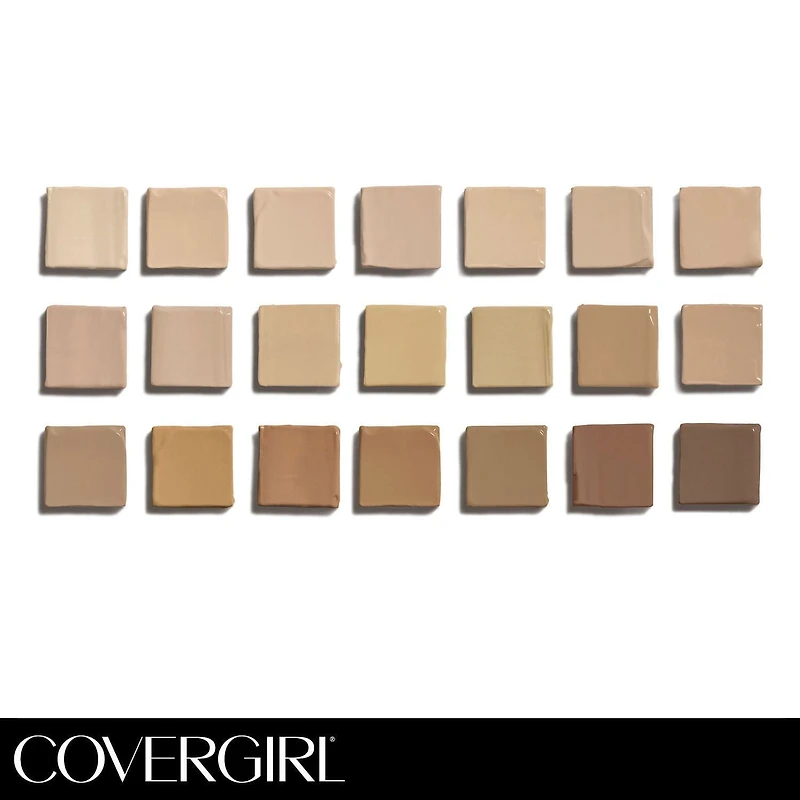 COVERGIRL TruBlend Hydrating Foundation, Dewy Finish, Lasts All Day, Lightweight, Oil-free Formula, Blurring Imperfections