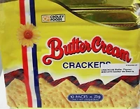 Cracker original à la crème au beurre Croley Foods, 25 g par paquet