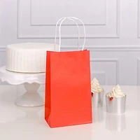 10pk red paper bag