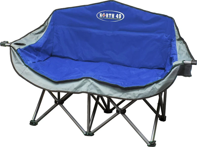North 49 Deluxe Camping Chair - Folding Loveseat