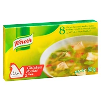 Knorr Bouillon en Cubes a Saveur de Poulet Halal Cubes saveur poulet 8/80g